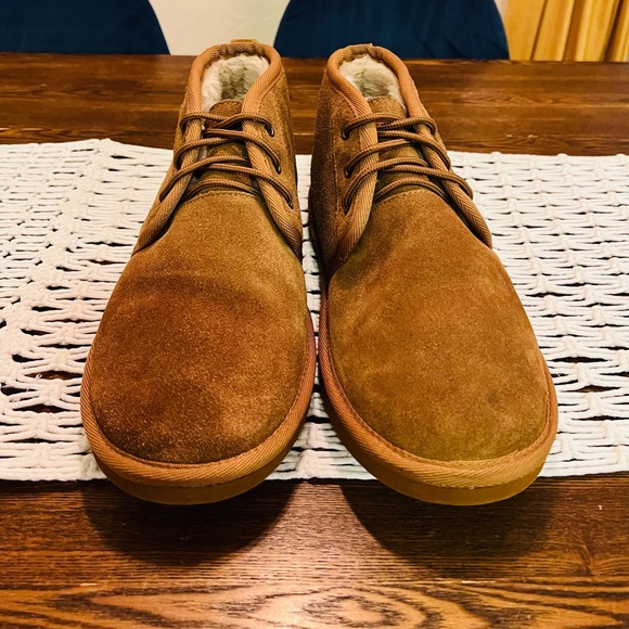 LUGZ - Mens Shearling Lined Suede Boots - Size 10 - Picture 9 of 10